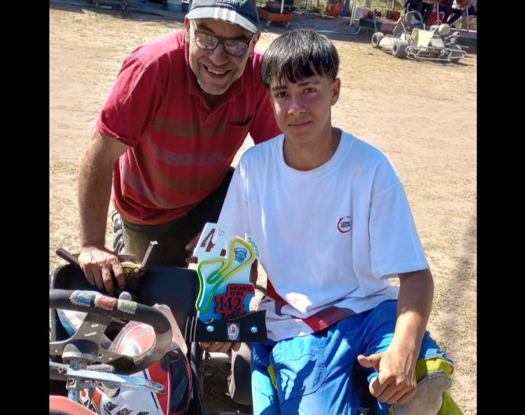 ENZO CODREMAS Y UNA BUENA ACTUACIÓN EN EL KARTING PAMPEANO