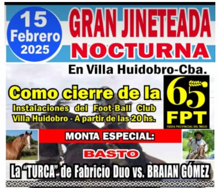 SE CONFIRMÓ PARA EL DOMINGO 15 DE FEBRERO LA DOMA DE LA FIESTA DEL TRIGO