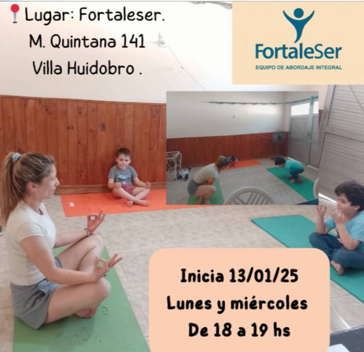 COMIENZA EL TALLER DE YOGA PARA NIÑOS