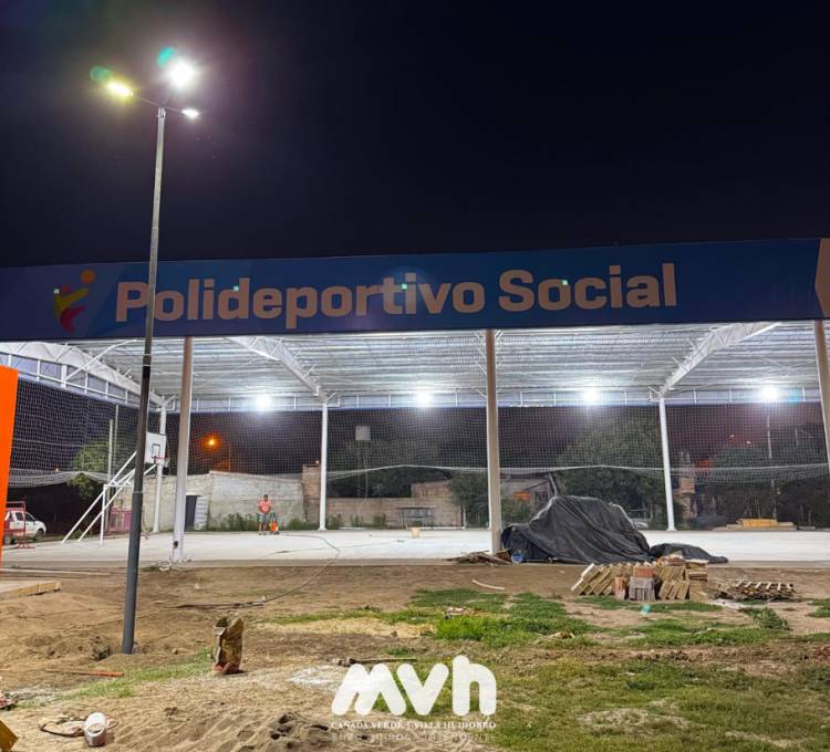 TORNEOS DEPORTIVOS POR LA FIESTA DEL TRIGO Y SE INAUGURA EL POLIDEPORTIVO SOCIAL