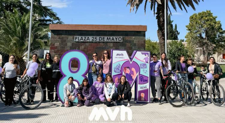 BICICLETEADA POR EL DÍA INTERNACIONAL DE LA MUJER