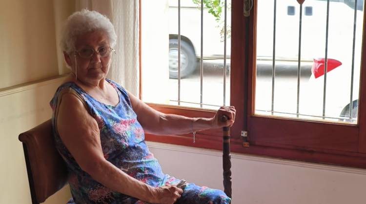 ABUELA CENTENARIA FESTEJÓ SU CUMPLEAÑOS