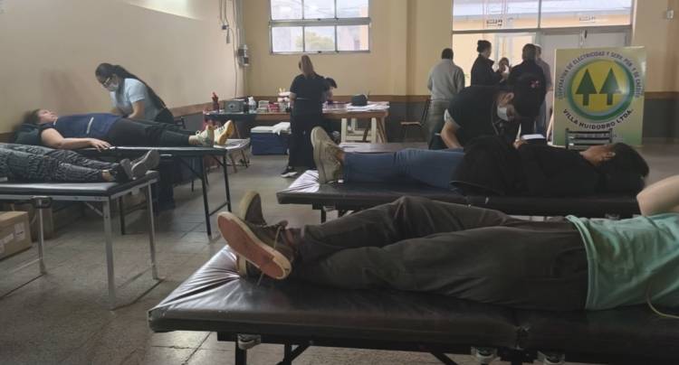 UNOS 70 DONANTES EN UNA NUEVA COLECTA DE SANGRE
