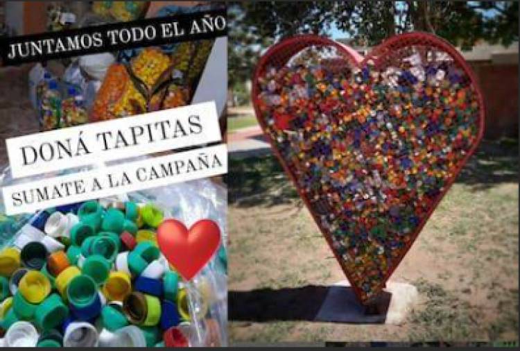 CONTINÚA LA CAMPAÑA DE JUNTAR TAPITAS POR ALMA Y MILO