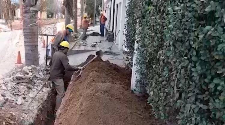 AVANZA A BUEN RITMO LA SEGUNDA ETAPA DE LA OBRA DE GAS NATURAL