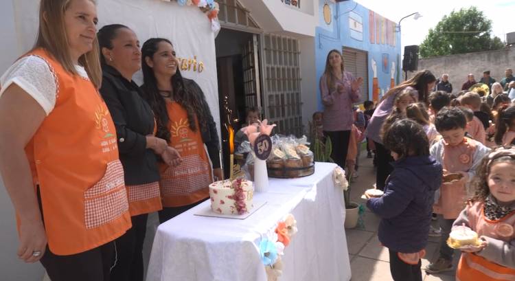 EL JARDÍN DE LA CHELI FESTEJO SU CINCUENTENARIO