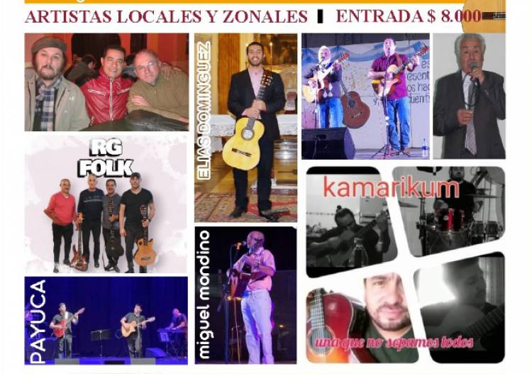 LLEGA UNA GRAN PEÑA FOLCLORICA AL BOCHING 