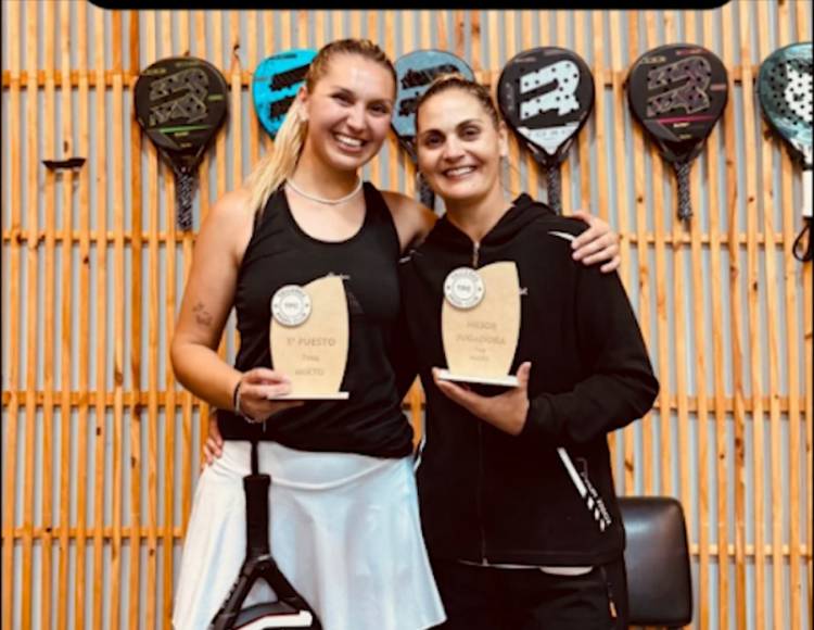 CERRO EL AÑO GANANDO TRES TORNEOS DE PADEL CONSECUTIVOS