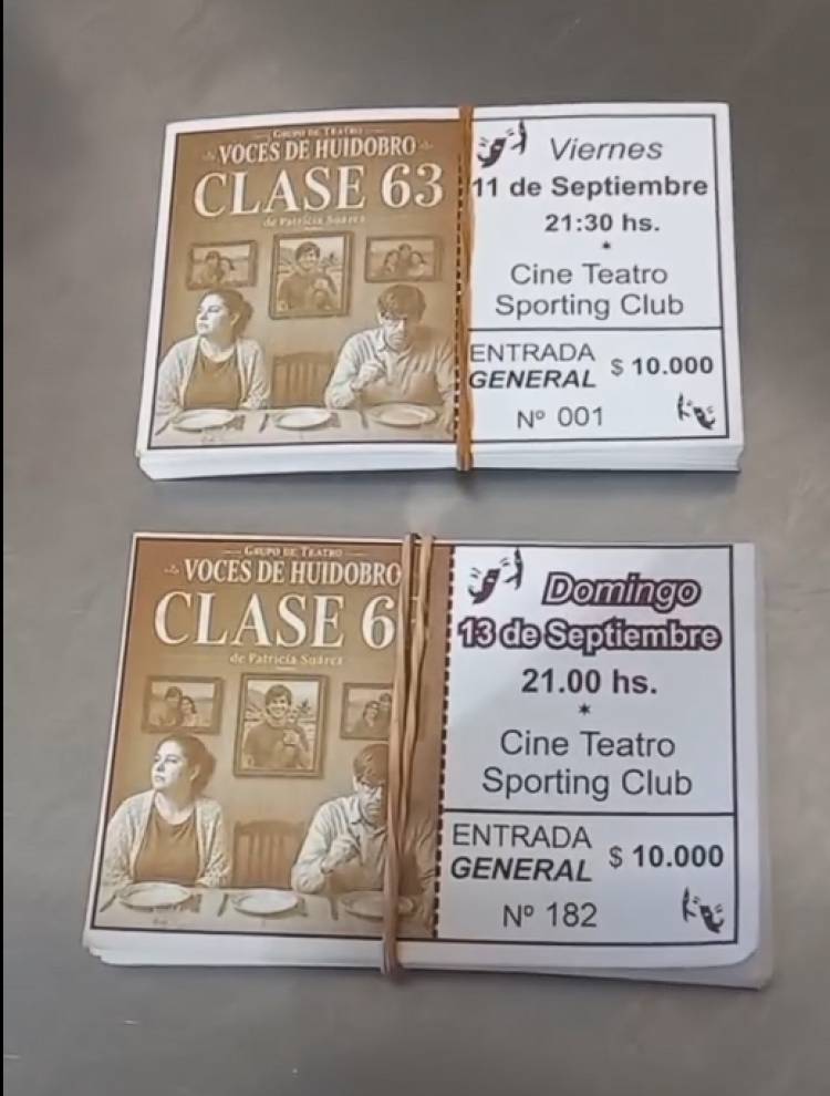 LLEGA A LA SALA DEL SPORTING EL ESTRENO DE LA OBRA CLASE 63